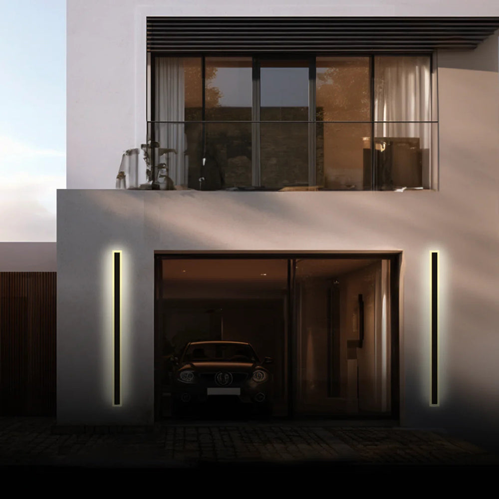 Atlas Waterfall Linear Outdoor Wall Light