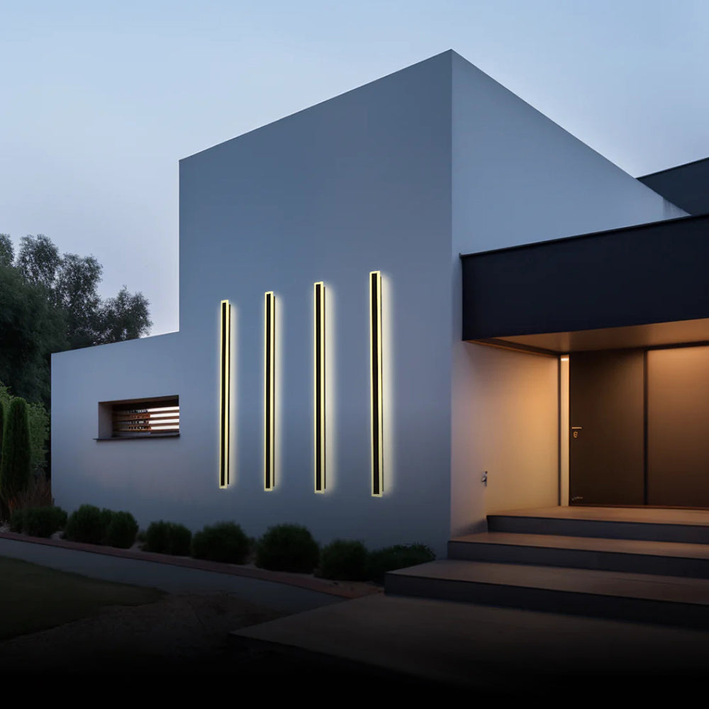 Atlas Waterfall Linear Outdoor Wall Light