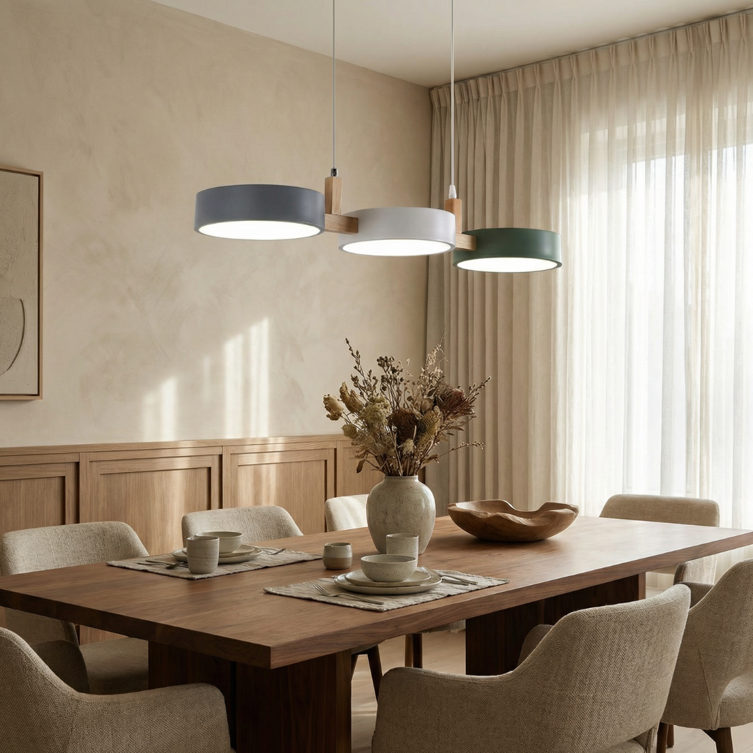 Aurora Cylinder Linear Pendant Light