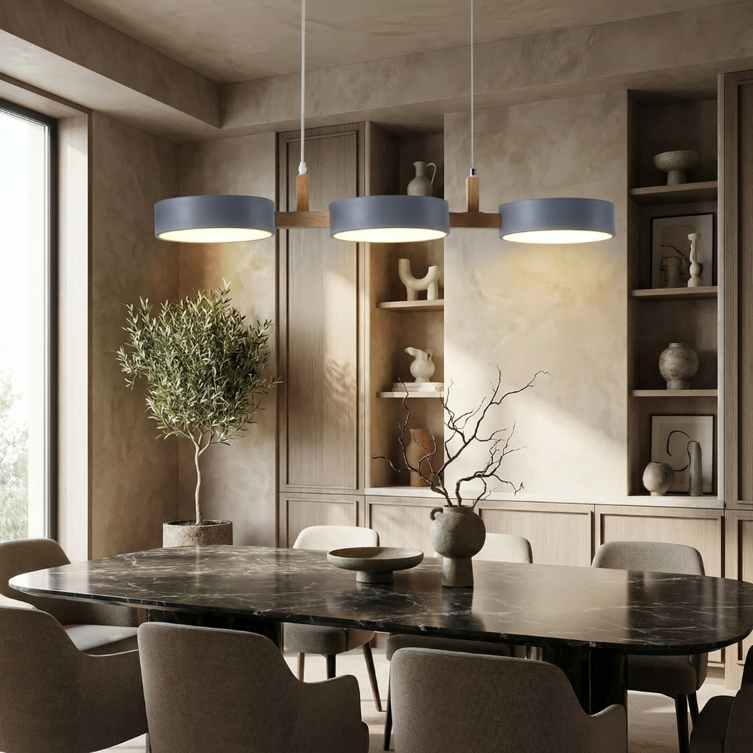 Aurora Cylinder Linear Pendant Light