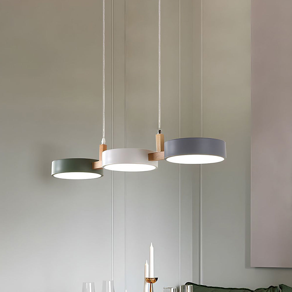 Aurora Cylinder Linear Pendant Light
