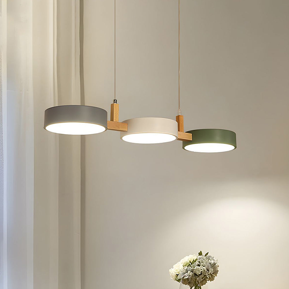 Aurora Cylinder Linear Pendant Light