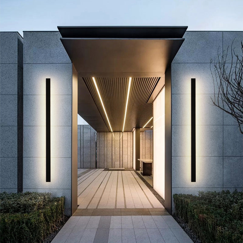 Atlas Slim Linear Outdoor Wall Light