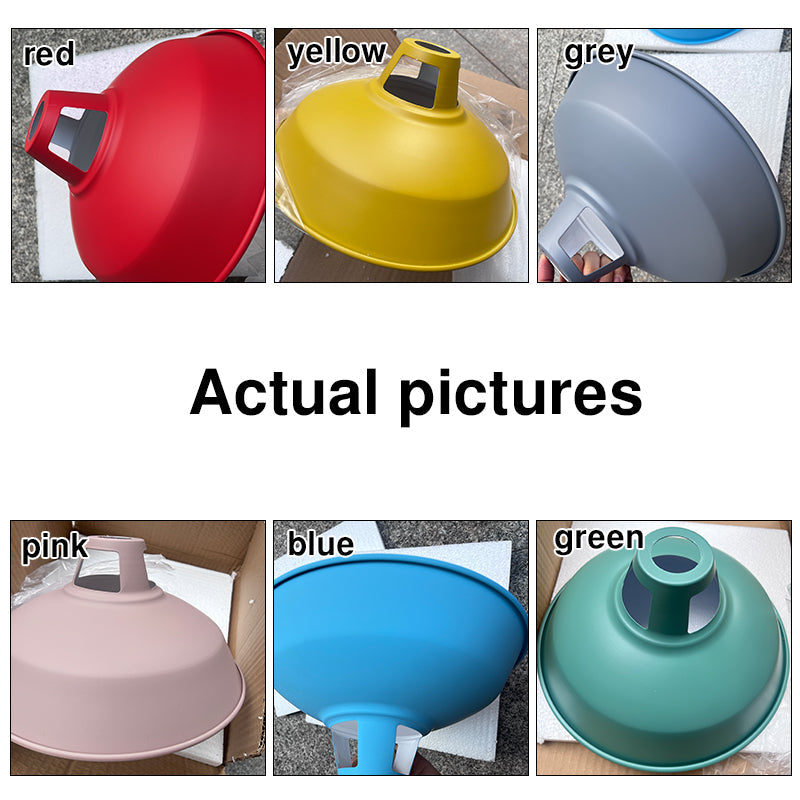 Aurora Colorful Barn Pendant Light