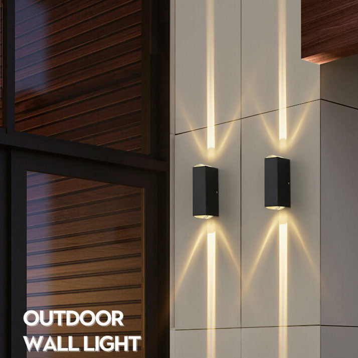 Atlas Rectangle Outdoor Wall Light