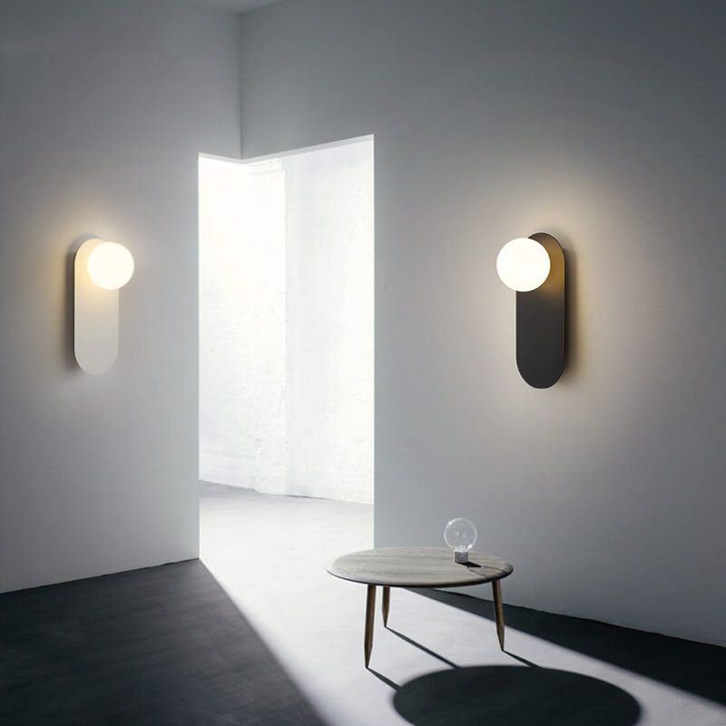 Wren Ring Glass Wall Sconce