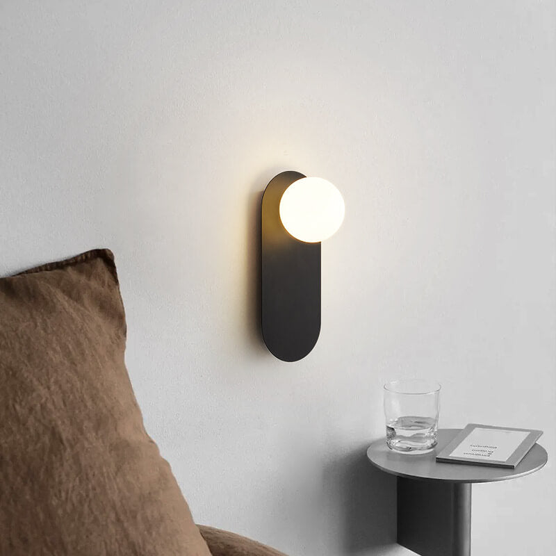 Wren Ring Glass Wall Sconce