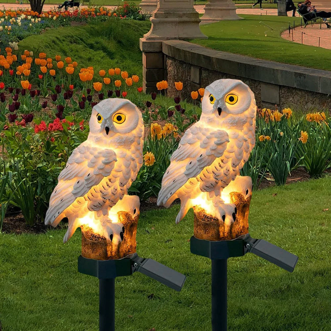 Atlas Owl Solar Pathway Light