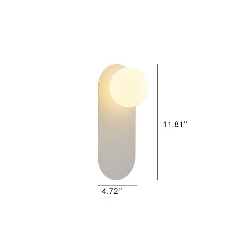 Wren Ring Glass Wall Sconce