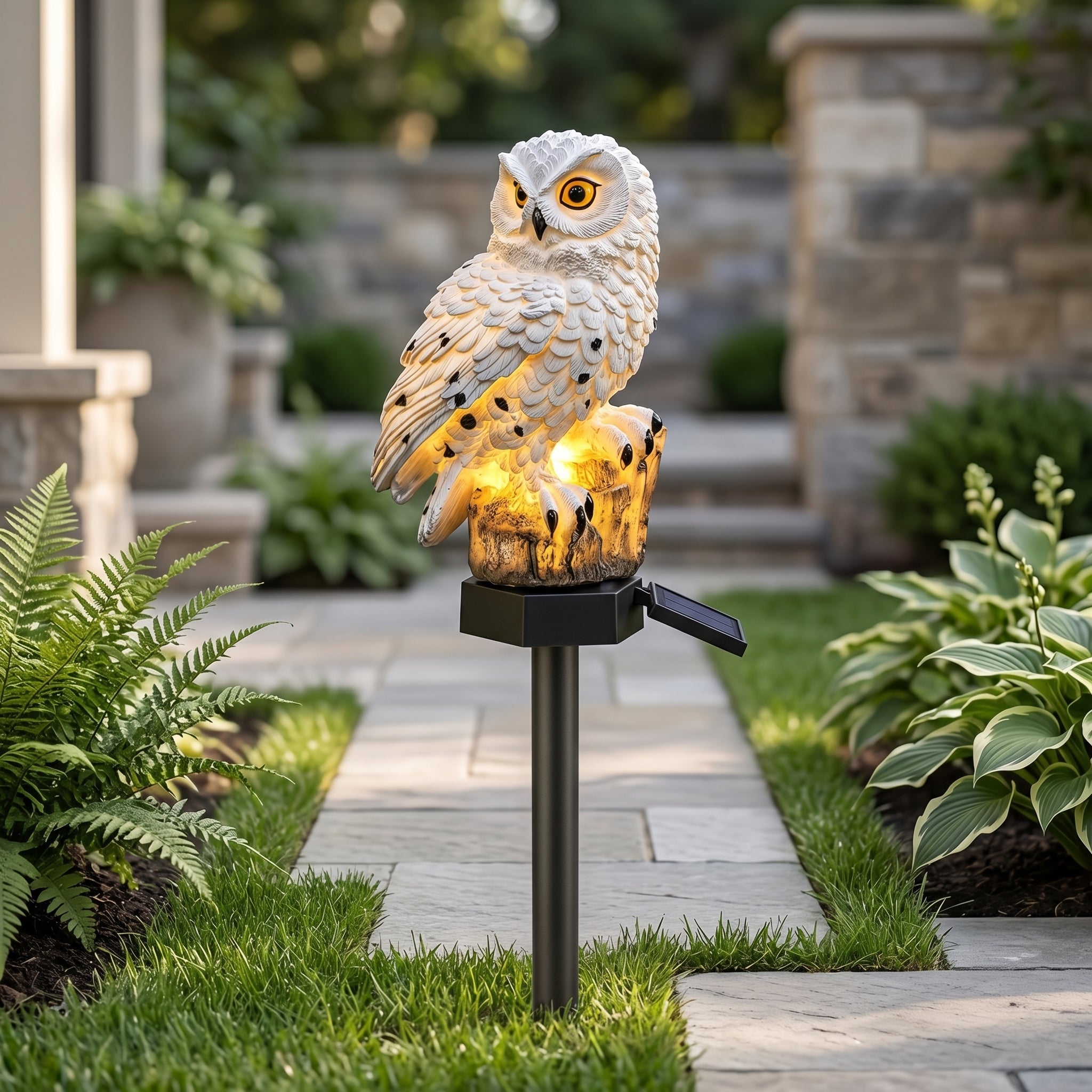 Atlas Owl Solar Pathway Light
