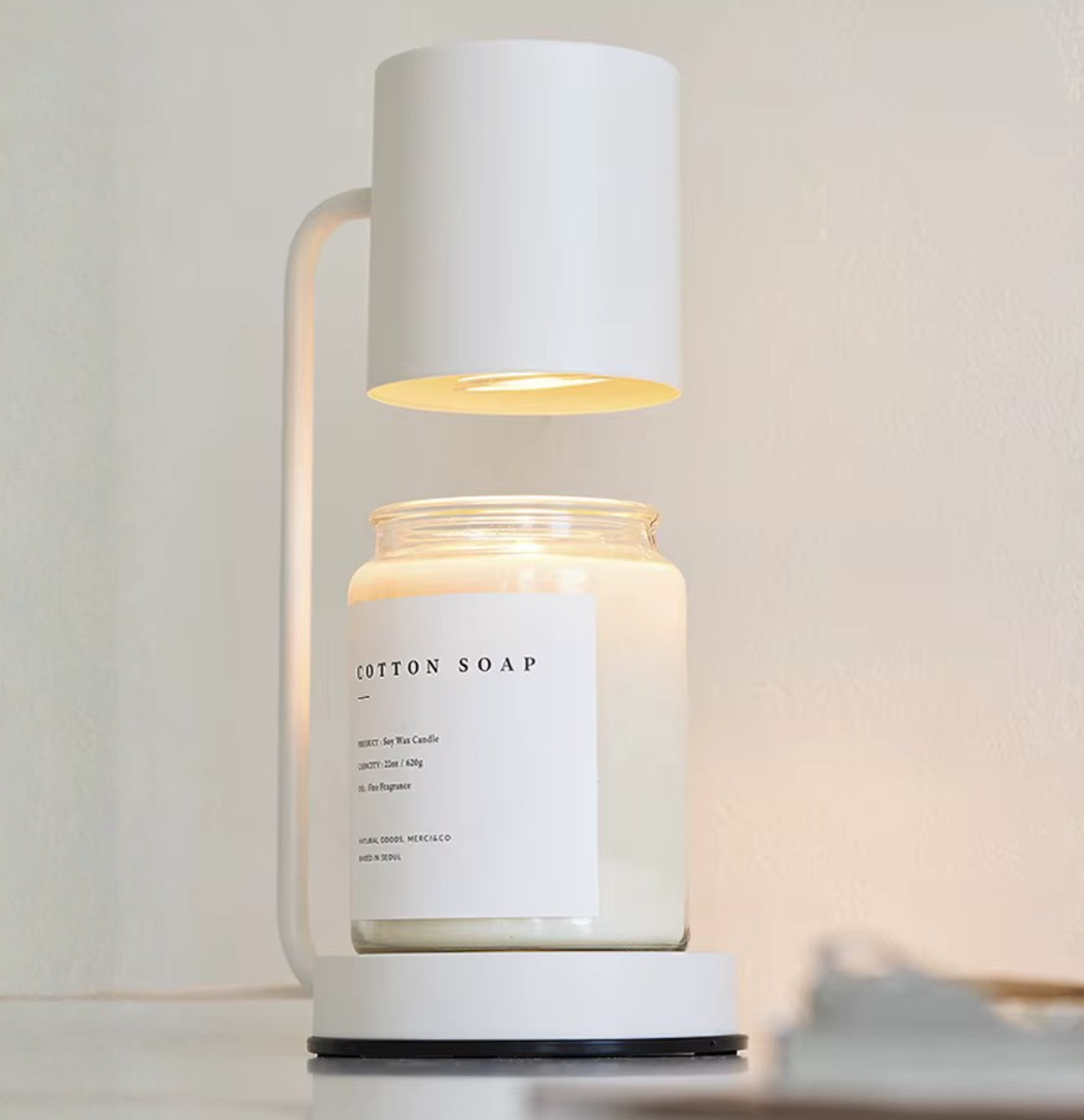 Halo Jar Candle Warmer Table Lamp
