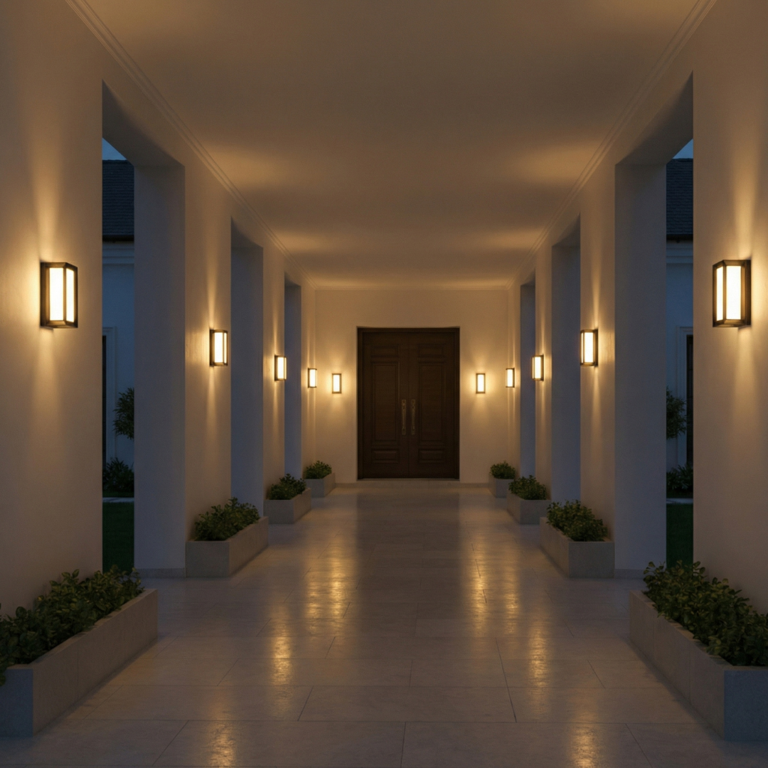 Atlas Linear Motion Sensor Wall Light