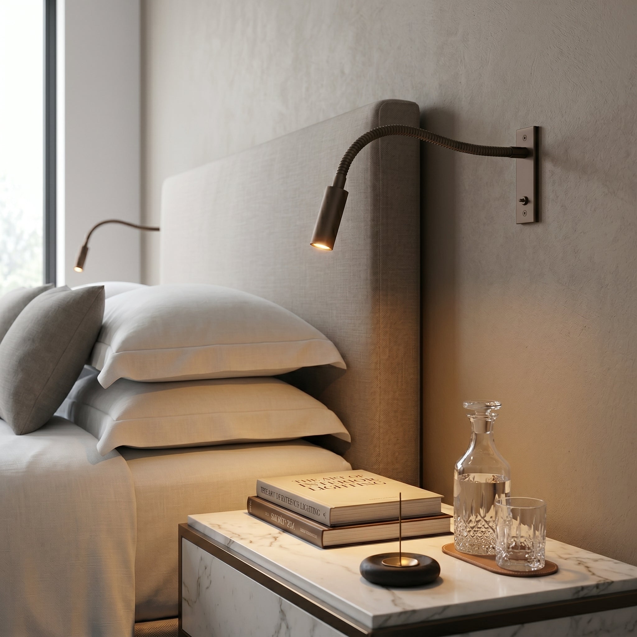 Wren Reading Spotlight Wall Sconce