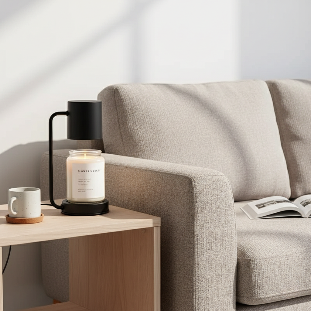 Halo Jar Candle Warmer Table Lamp