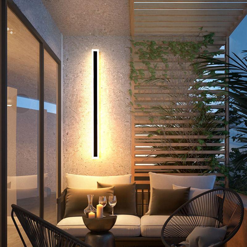 Atlas Waterfall Linear Outdoor Wall Light