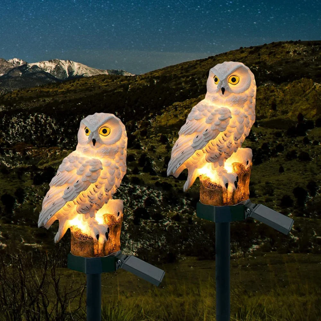Atlas Owl Solar Pathway Light