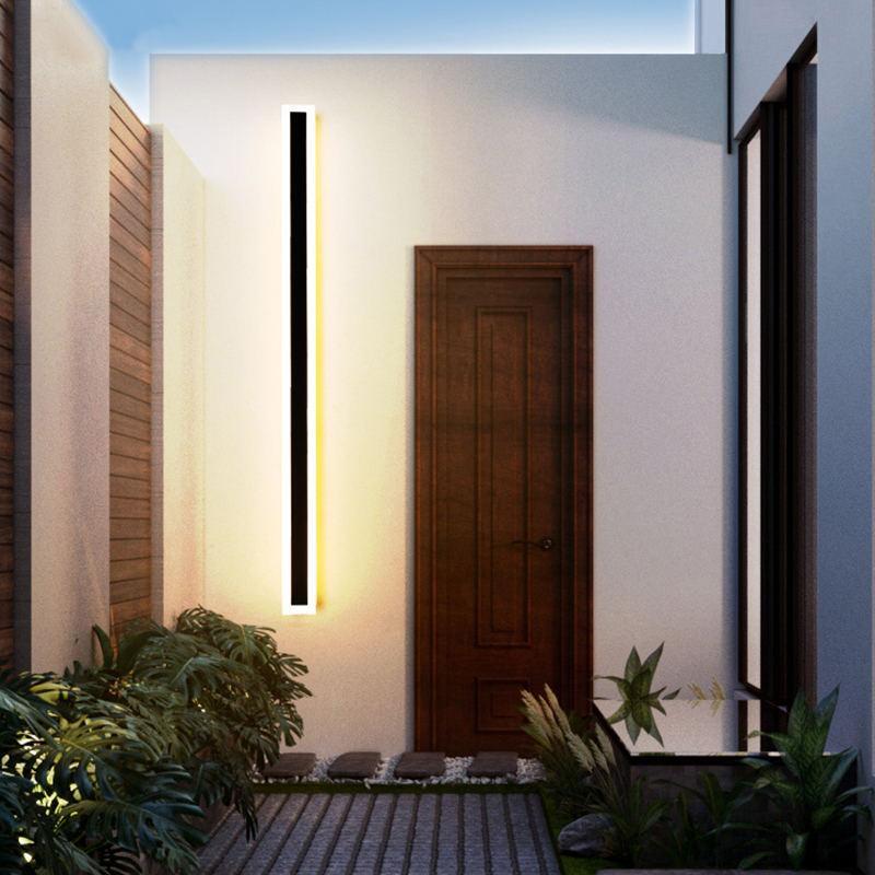 Atlas Waterfall Linear Outdoor Wall Light