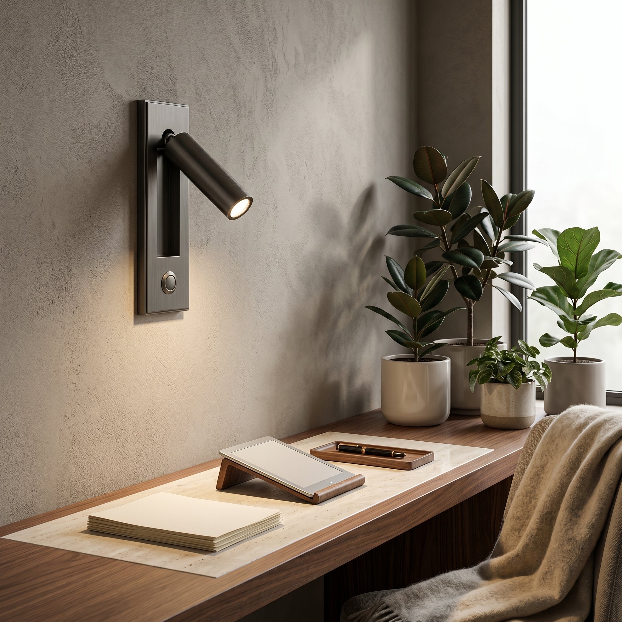 Wren Pull Out Bedside Wall Sconce