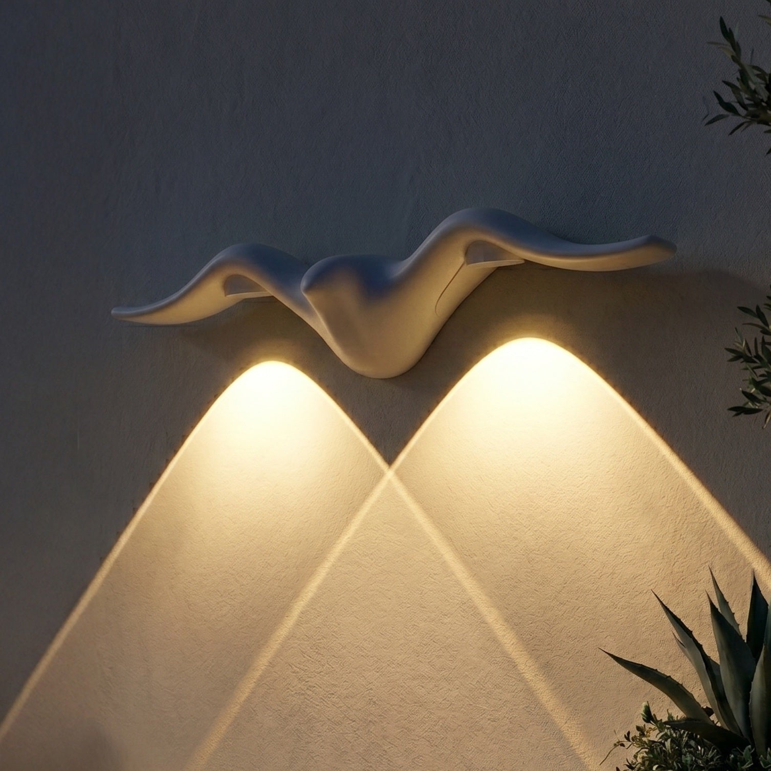 Atlas Silhouette Outdoor Wall Sconce
