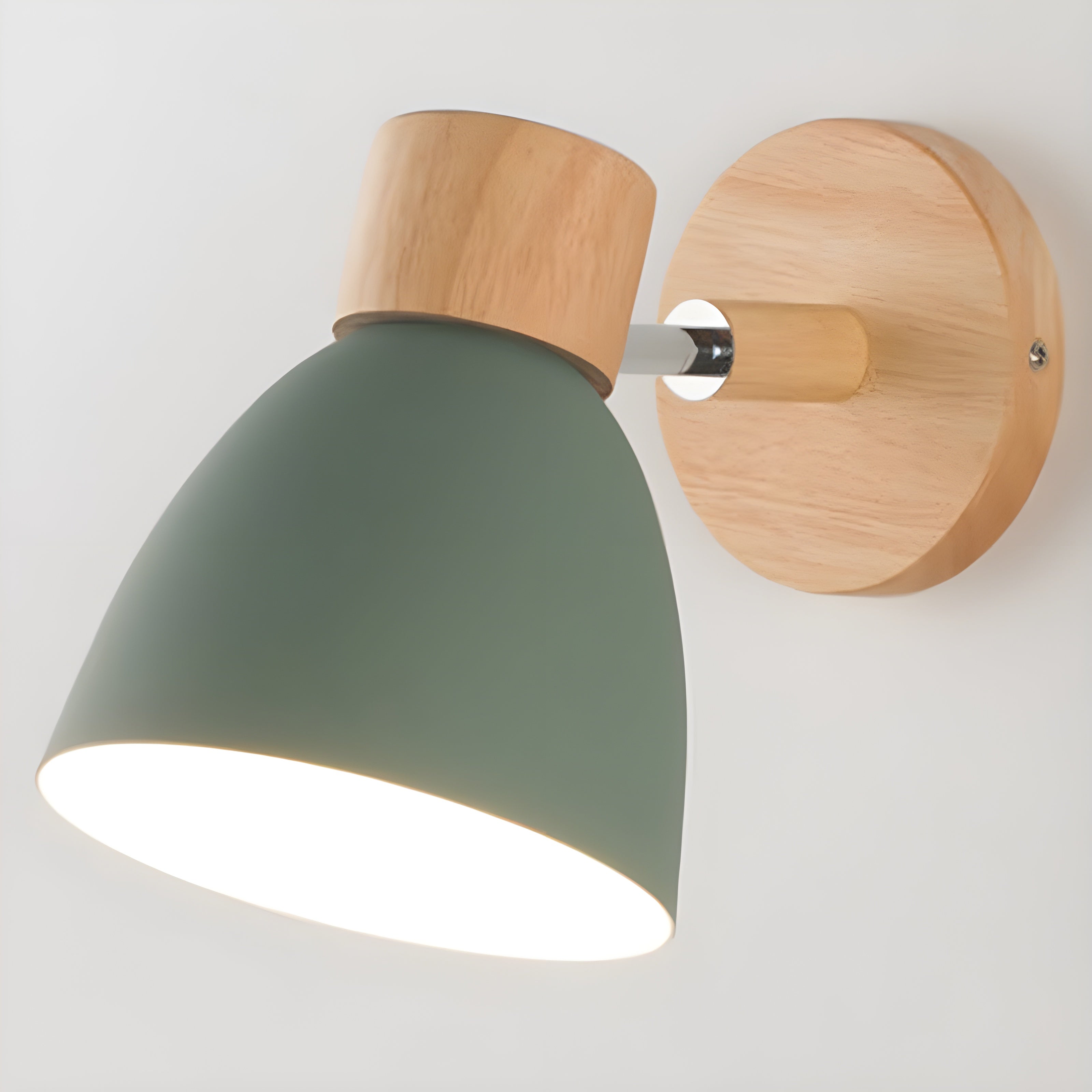Wren Nordic Wood Wall Sconce