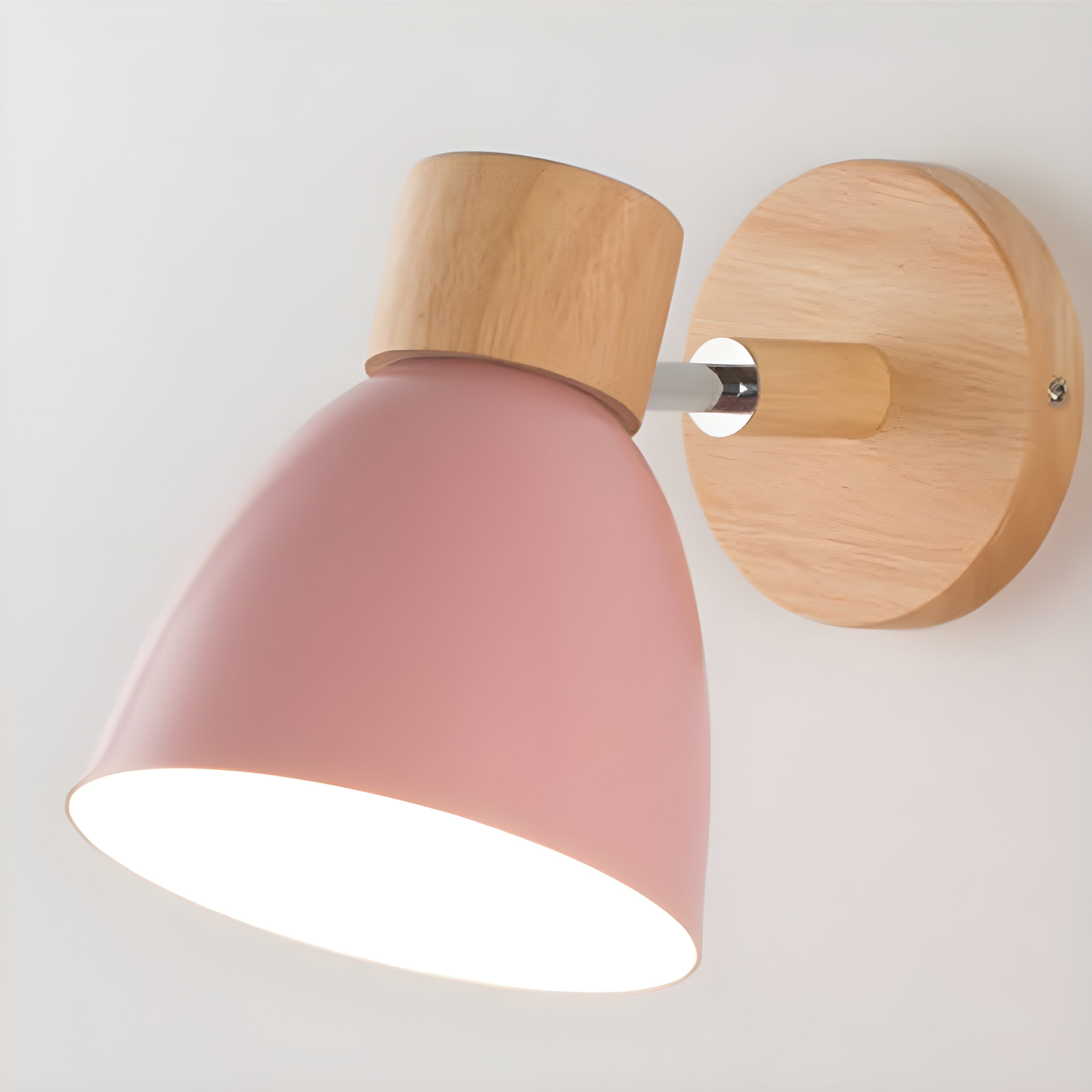Wren Nordic Wood Wall Sconce