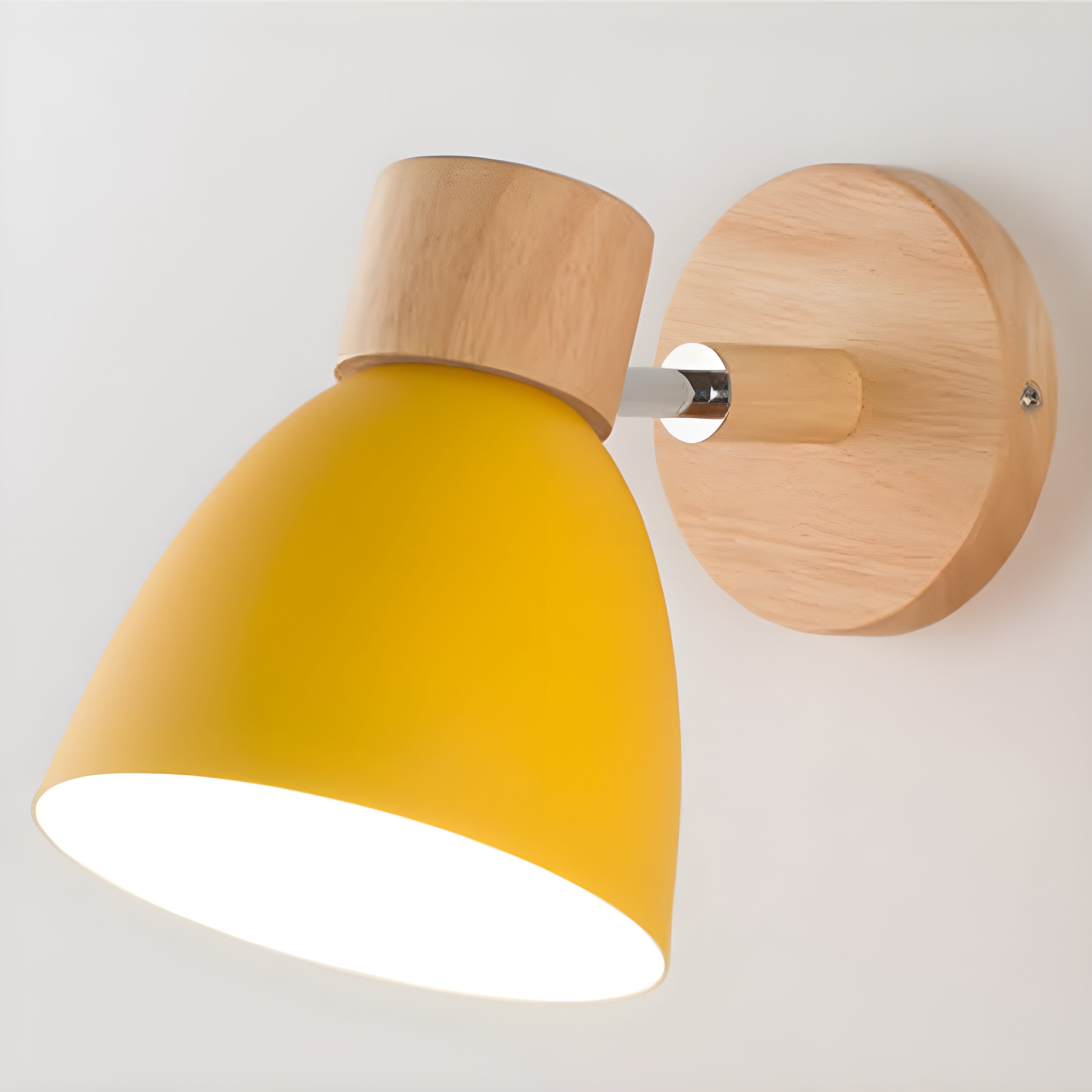 Wren Nordic Wood Wall Sconce