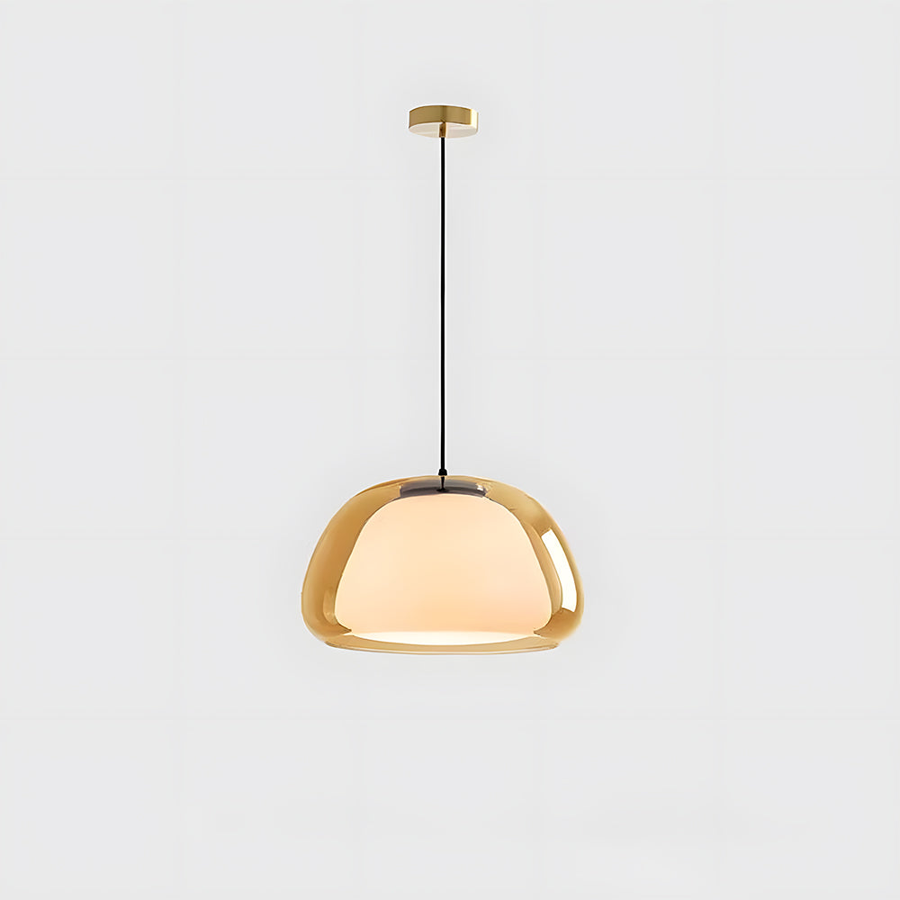 Aurora Milk Glass Jelly Pendant Light