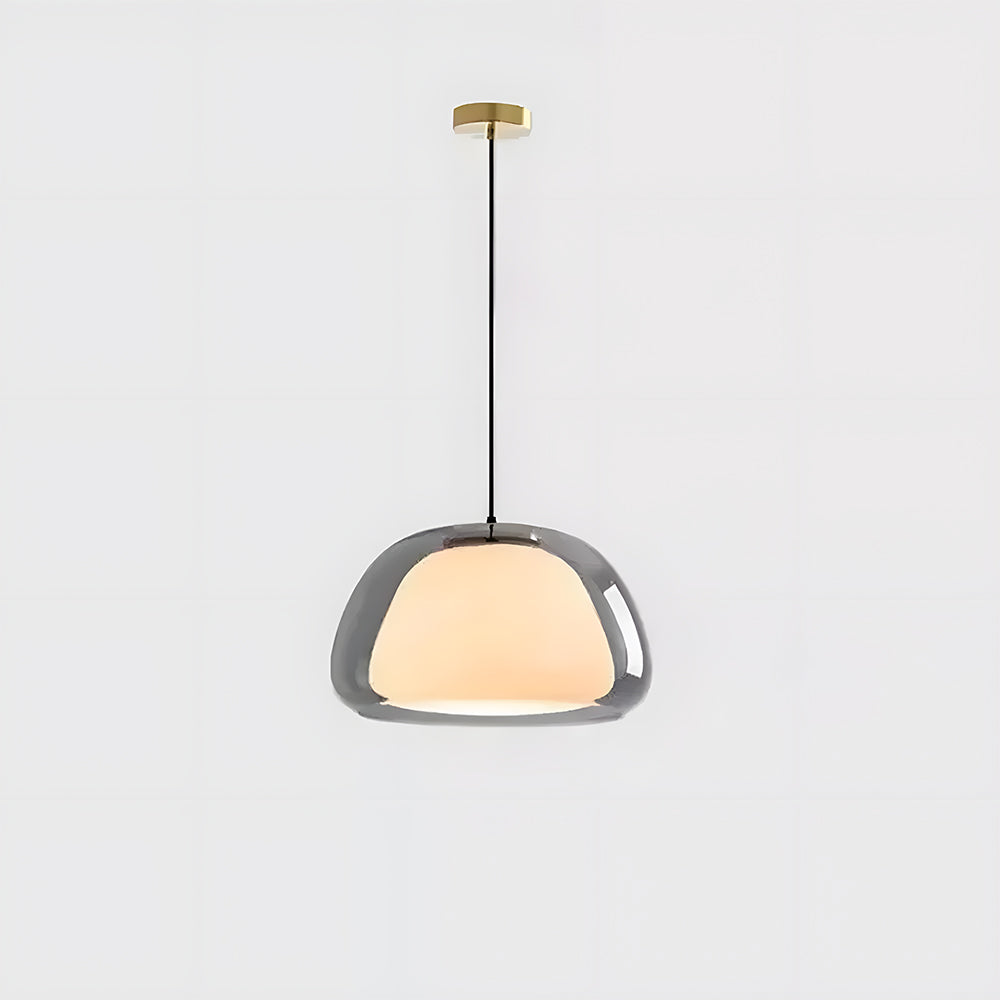 Aurora Milk Glass Jelly Pendant Light