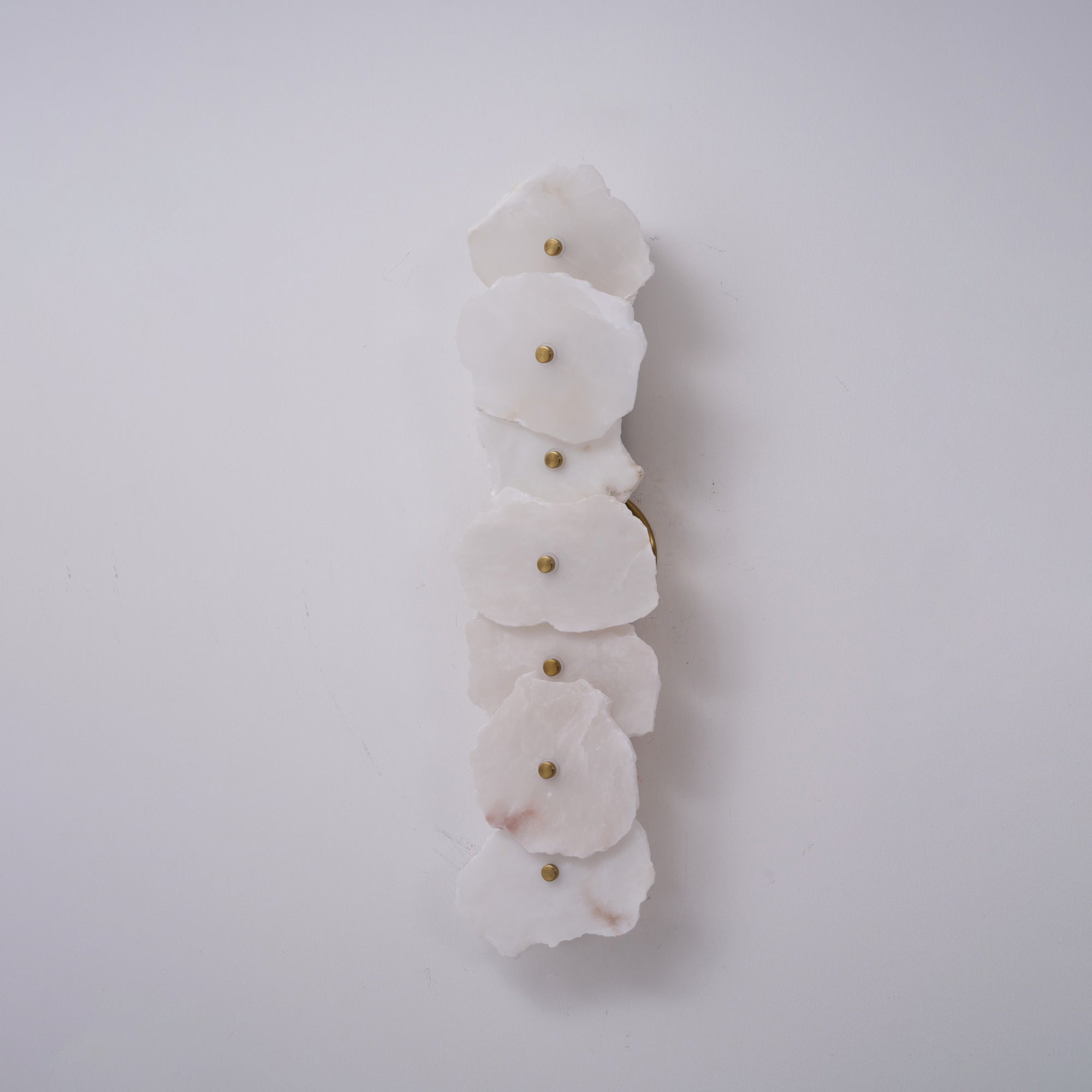 Wren Alabaster Flower Wall Sconce
