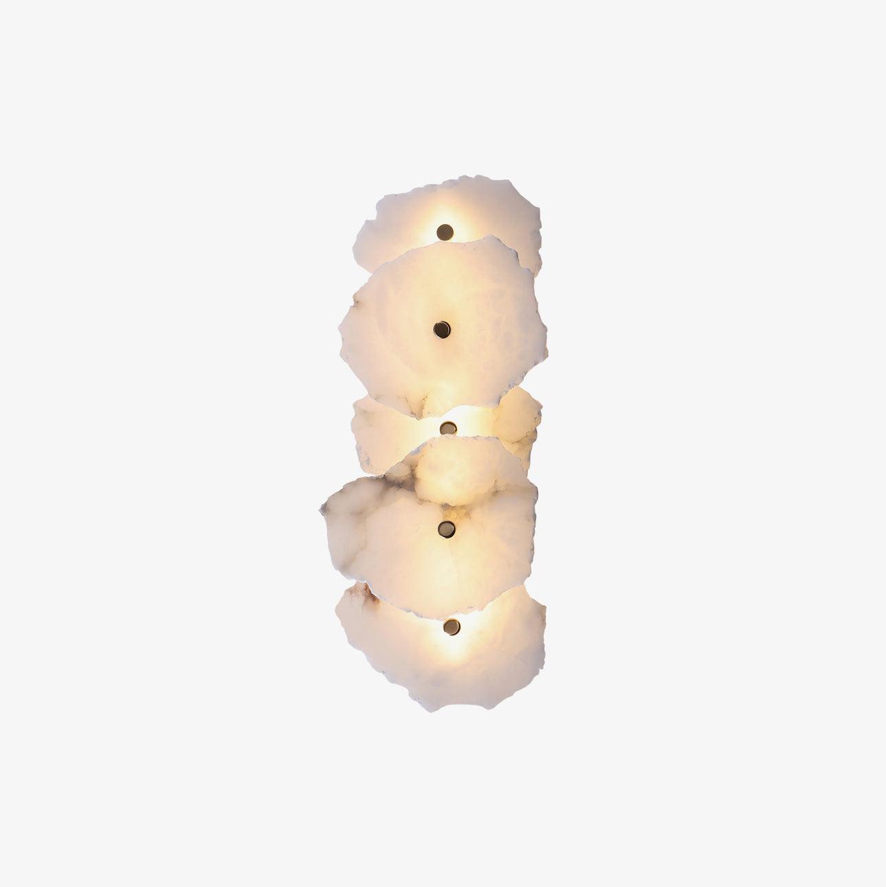 Wren Alabaster Flower Wall Sconce
