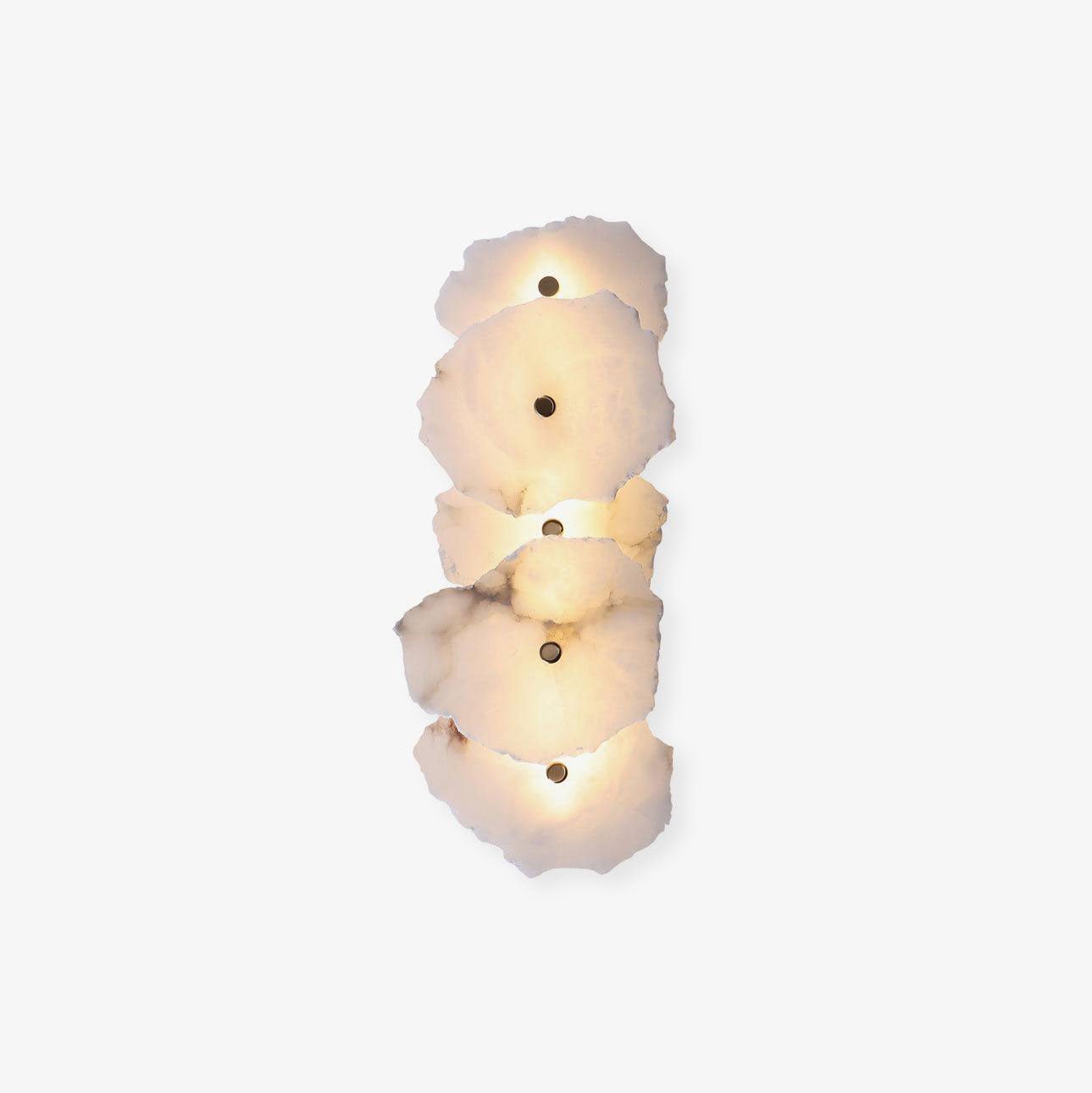 Wren Alabaster Flower Wall Sconce