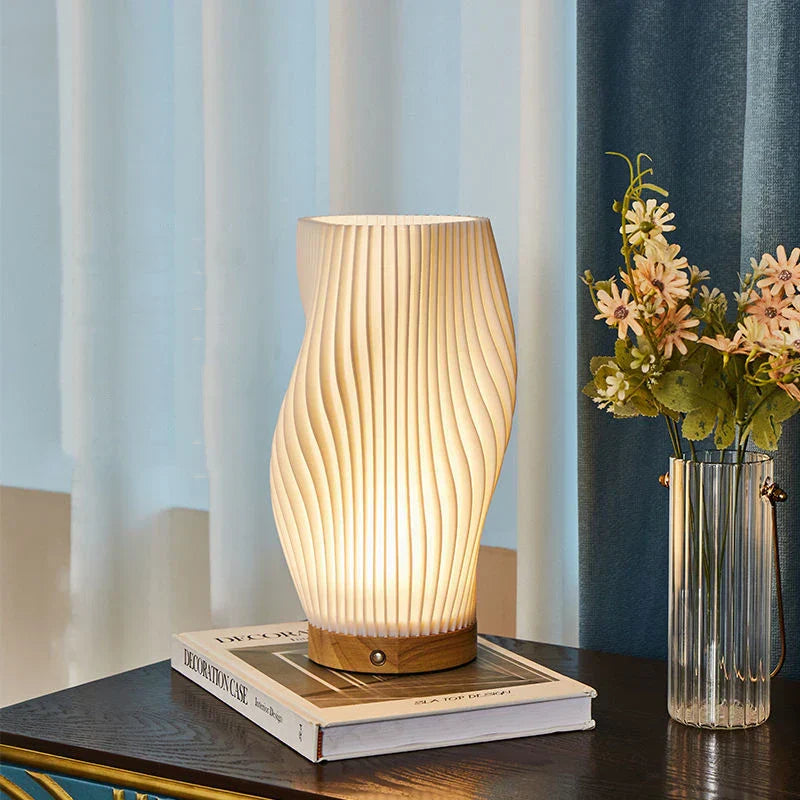 Halo Wavecrest Sculptural Table Lamp
