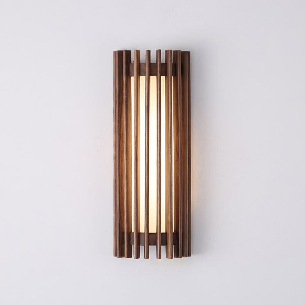 Wren Nordic Wood Wall Acrylic Sconce