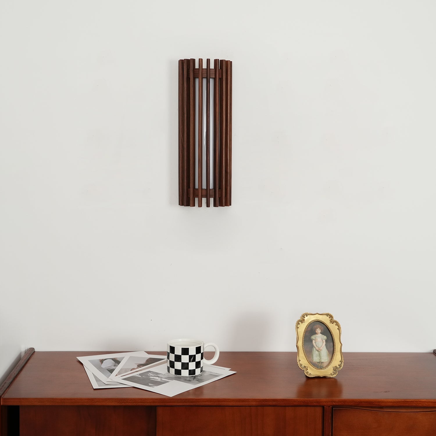 Wren Nordic Wood Wall Acrylic Sconce