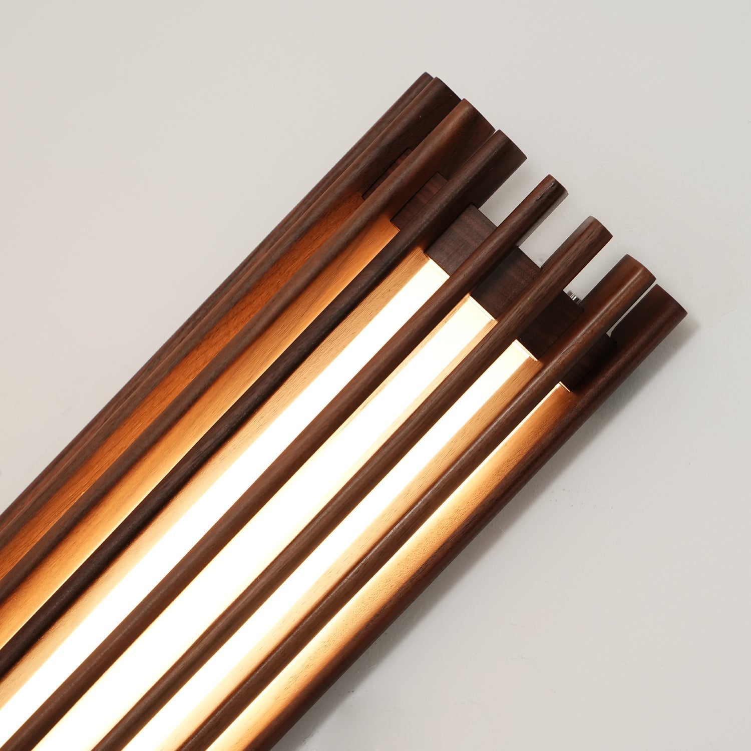 Wren Nordic Wood Wall Acrylic Sconce
