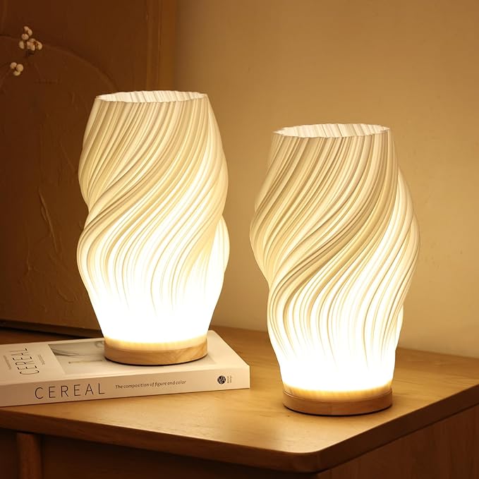 Halo Wavecrest Sculptural Table Lamp