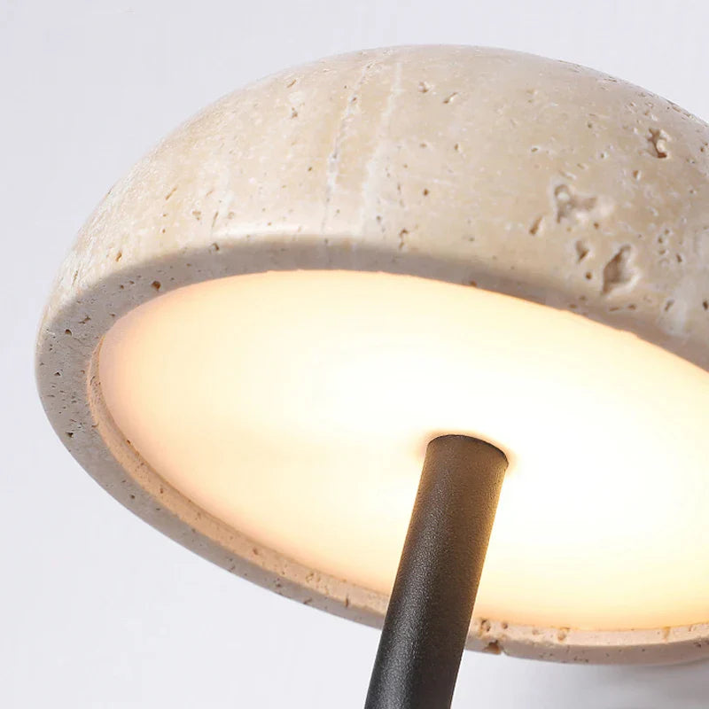 Wren Carved Stone Wall Light