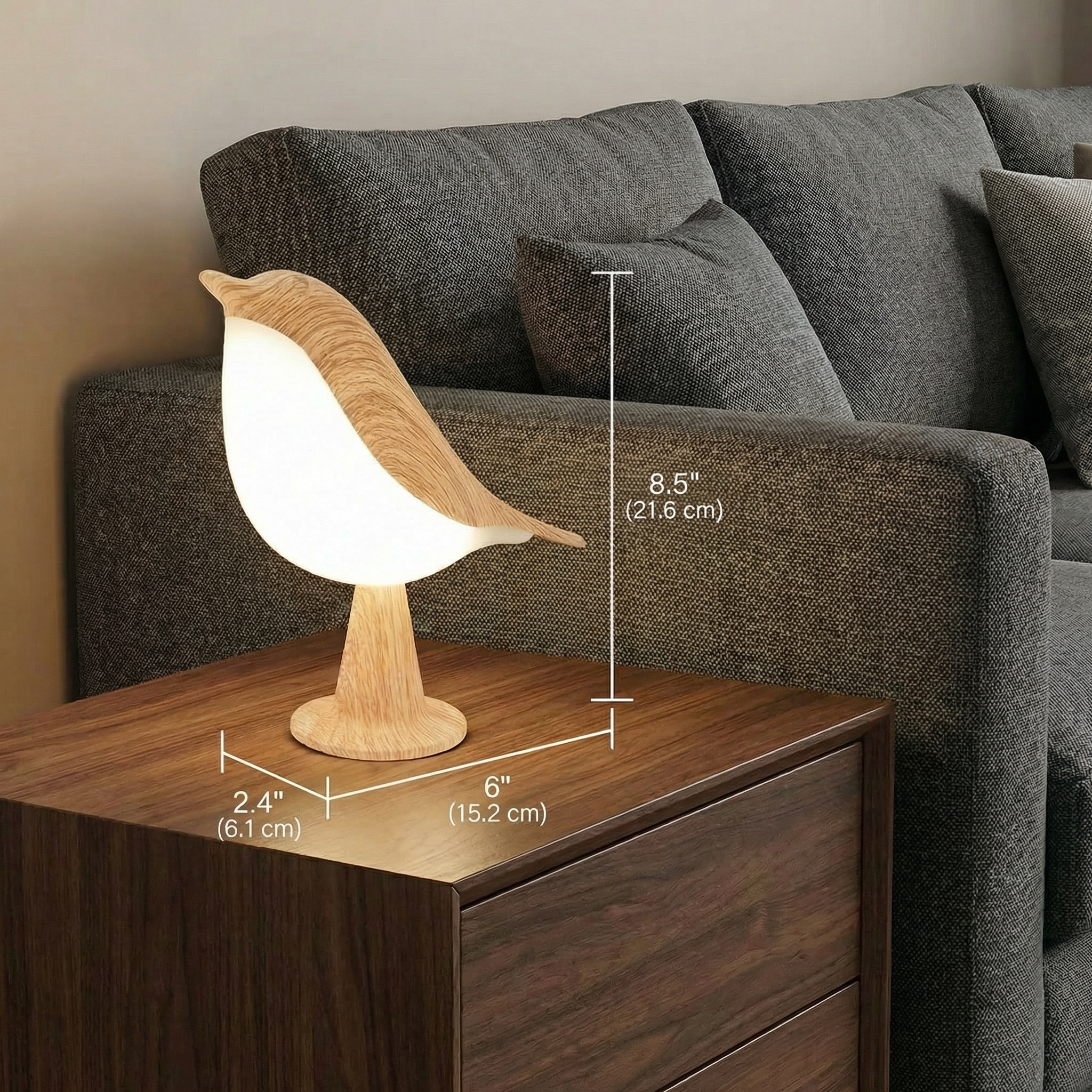 Halo Avira Bird Accent Table Lamp