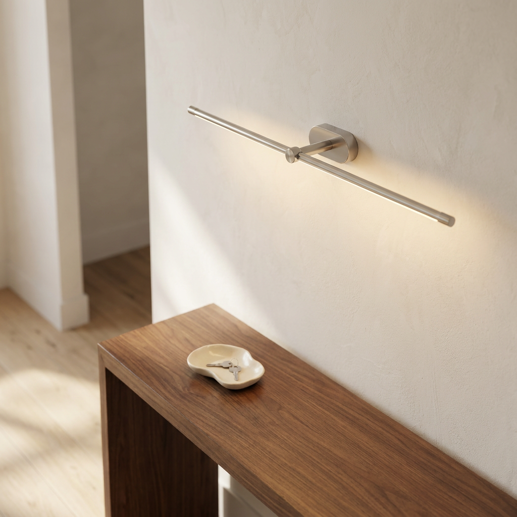 Wren Linear Rechargeable Wall Sconce in Brushed Nickel