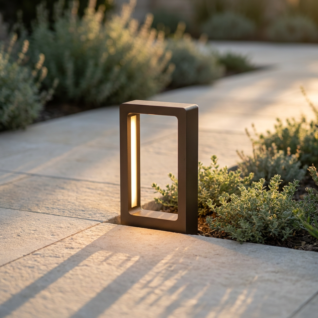 Atlas Terra Recessed Ground Light - close vignette