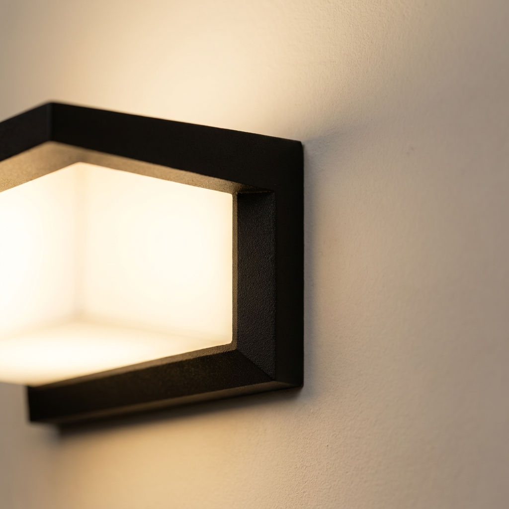Atlas Linear Motion Sensor Wall Light - detail crop