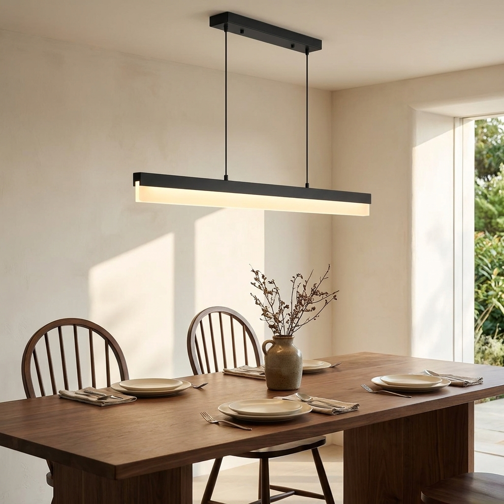 Aurora Linear LED Pendant Light | lifestyle