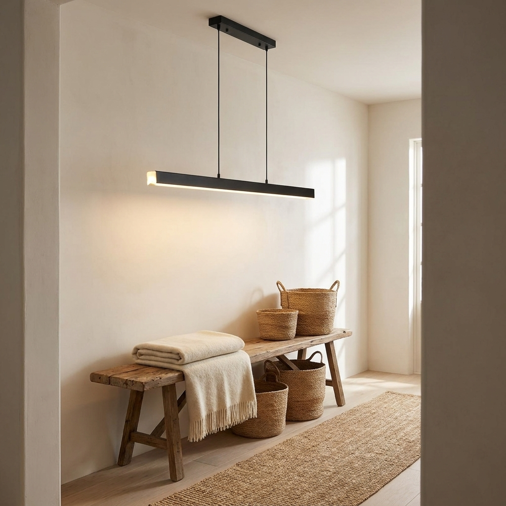 Aurora Linear LED Pendant Light | lifestyle