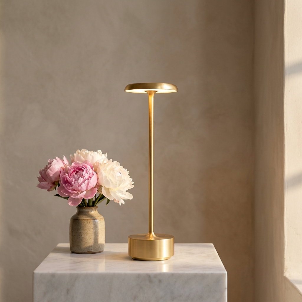 Halo Disc Cordless Table Lamp | lifestyle