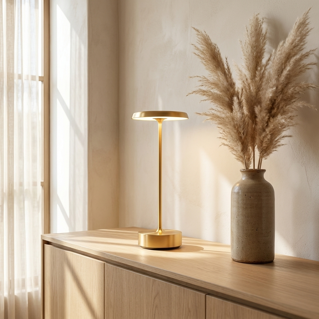 Halo Disc Cordless Table Lamp | lifestyle