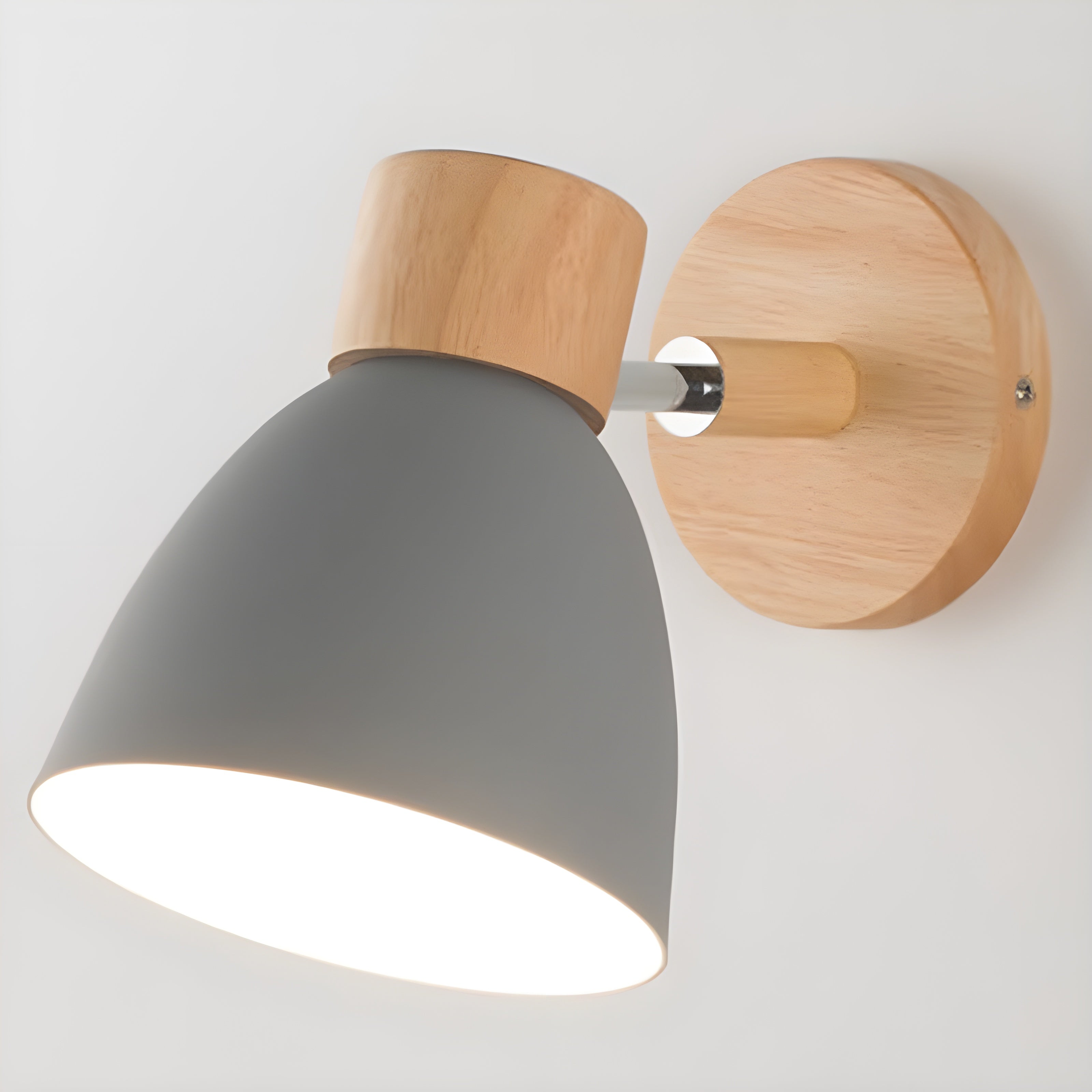 Wren Nordic Wood Wall Sconce