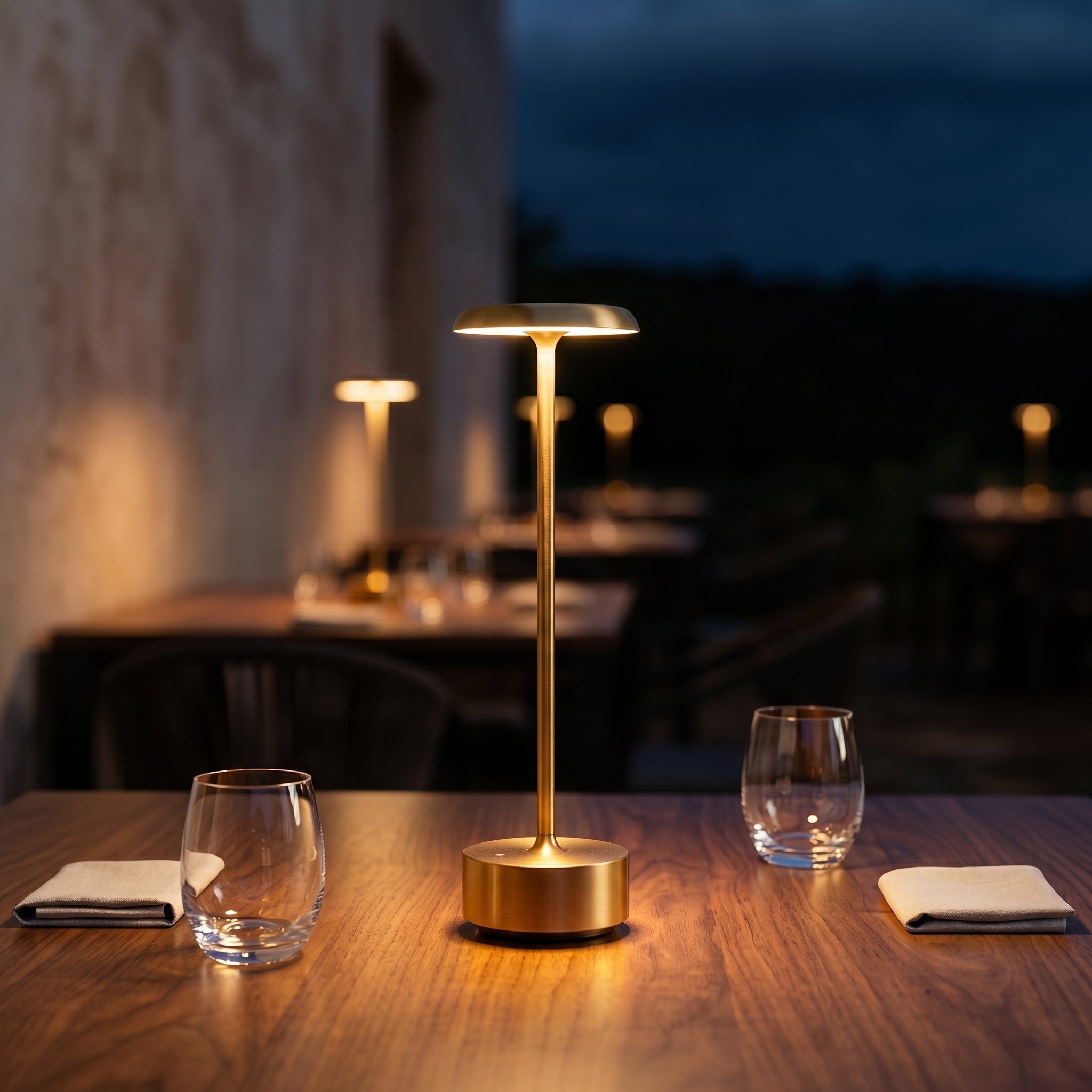 Halo Disc Cordless Table Lamp