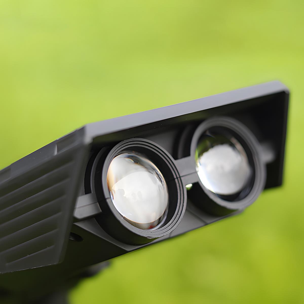 Atlas Solar Zoom Outdoor Spotlight