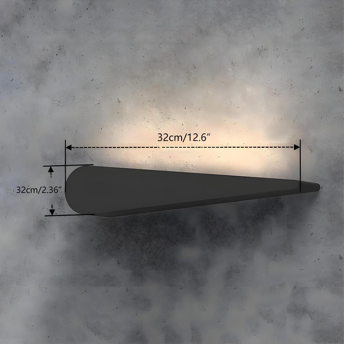 Atlas Silhouette Outdoor Wall Sconce