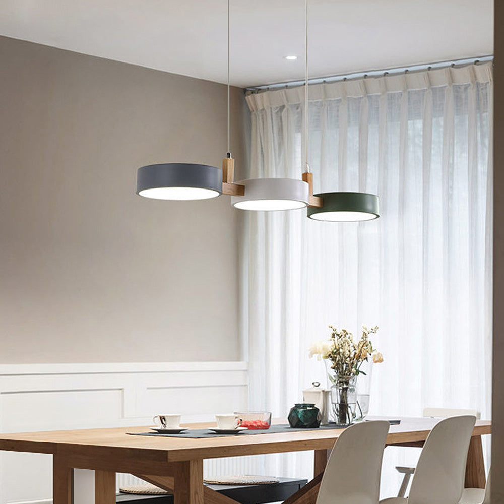Aurora Cylinder Linear Pendant Light